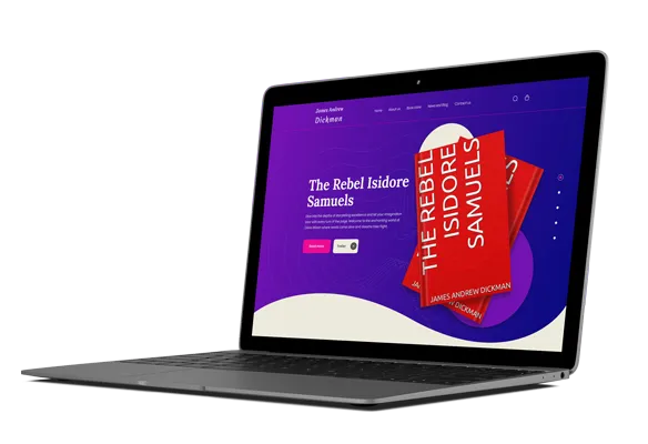 author website design